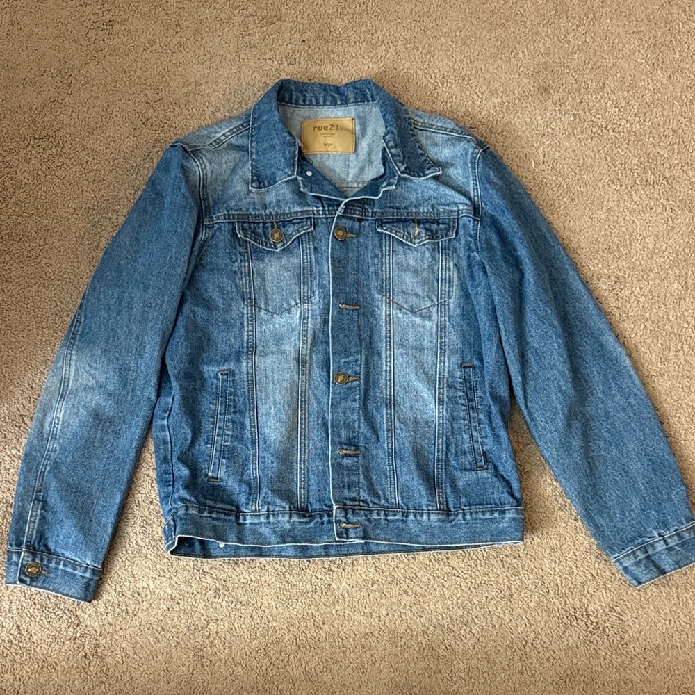 Rue21 Blue Men’s Denim Jacket